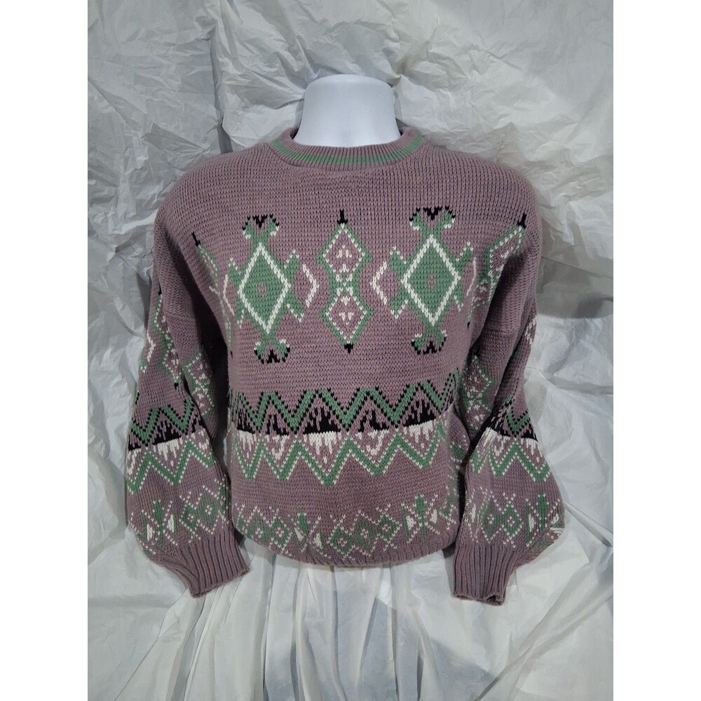 Vintage Graphic Sweater,  Town Craft Crewneck  Size Large